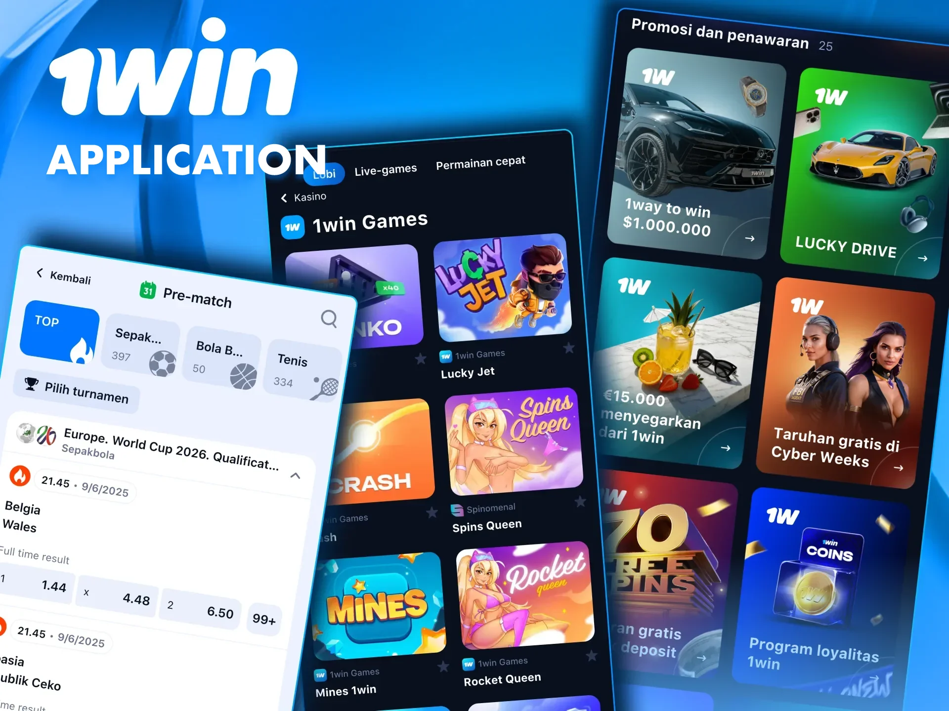 Use promo codes on the 1win app from anywhere in the world, wherever you are.