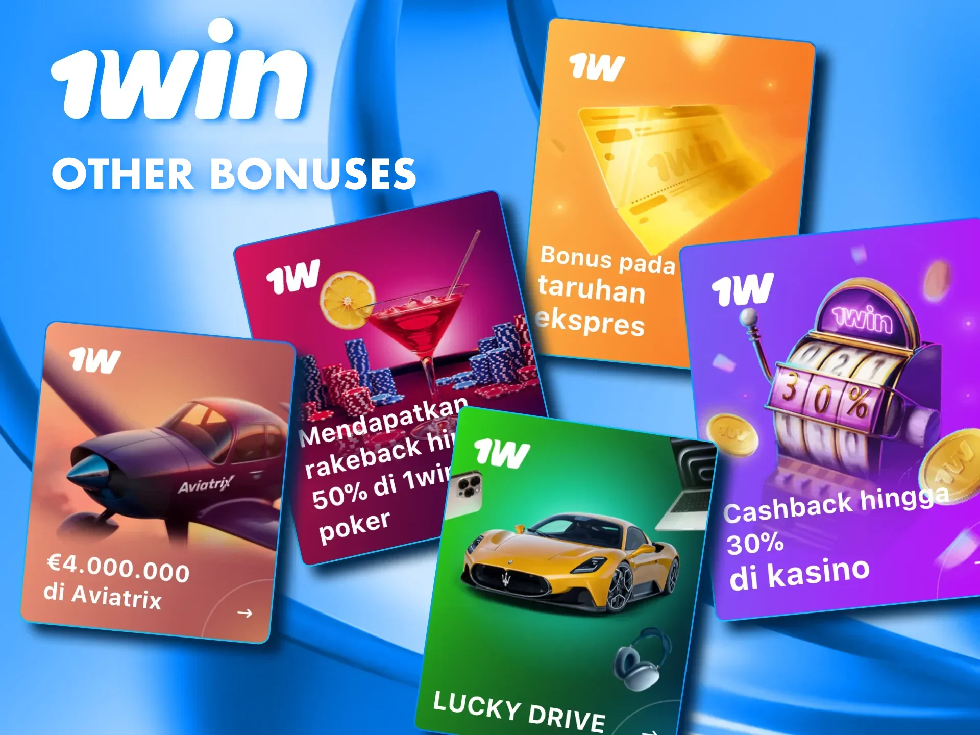 Explore all the bonuses available on the 1win website.