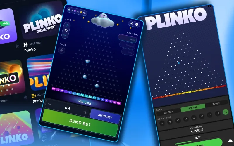 Plinko di 1win menghadirkan mode demo gratis untuk latihan.