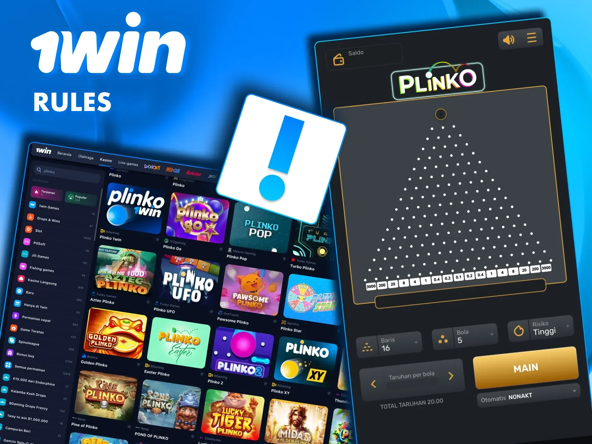 Spin the Plinko ball on 1win and achieve spectacular wins.