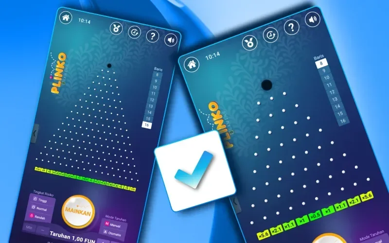 Plinko at 1win brings full control over risk settings.