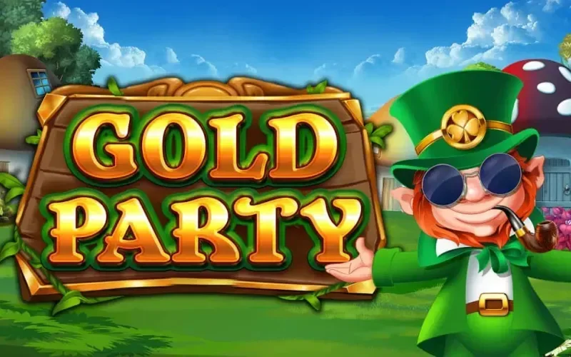 Play Gold Party at 1win and enjoy exciting leprechaun action.