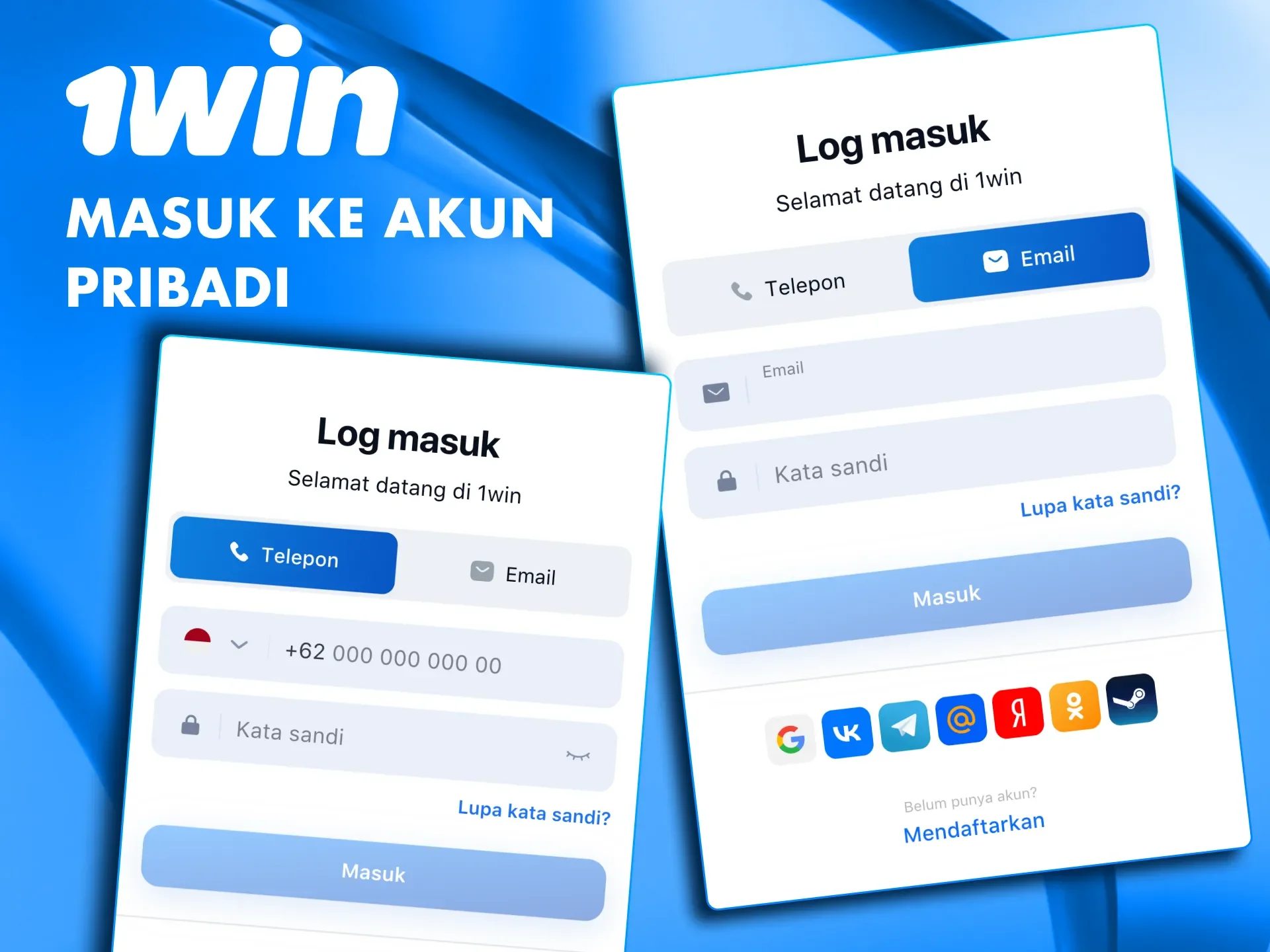 Masuk ke akun 1win dengan login cepat dan aman.