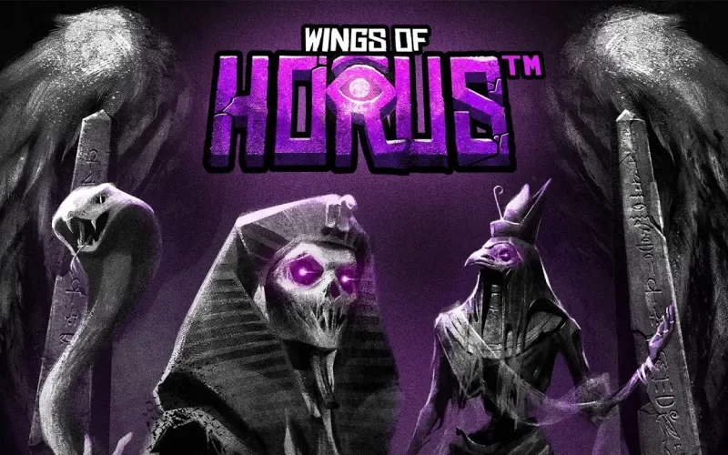 Nikmati petualangan mistis dengan Wings of Horus di 1win.