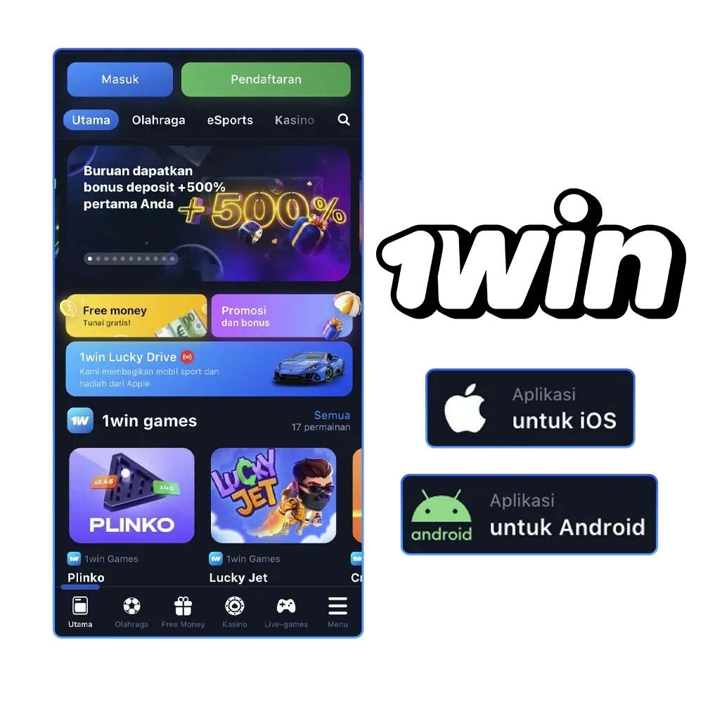 Try the fast and unique 1win app.