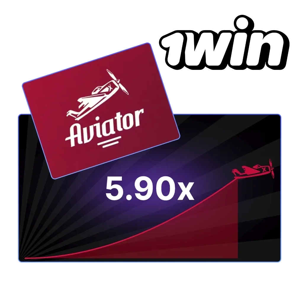 Play and win big prizes in Aviator game from 1win Casino.