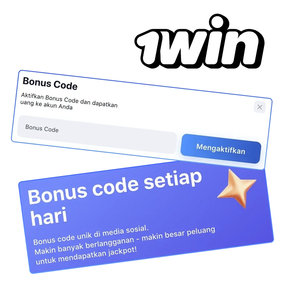 Get big prizes from 1win with bonus codes.