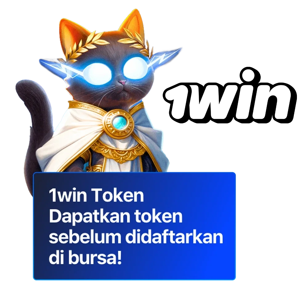 Dapatkan koin bonus dari 1win dan tukarkan dengan uang tunai.
